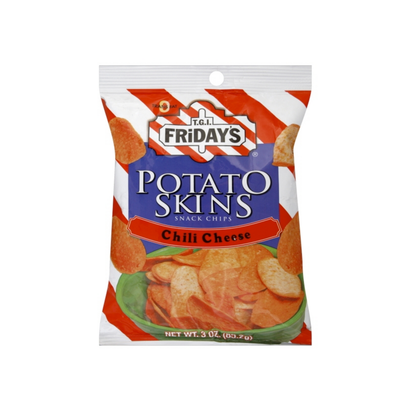 TGI Fridays Potato Skins Chilli Cheese 3 Oz / 6 Pack