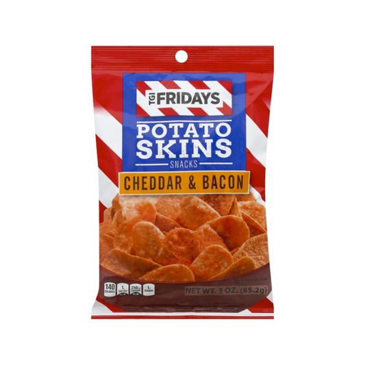 TGI Fridays Potato Skins Cheddar & Bacon 3 Oz / 6 Pack