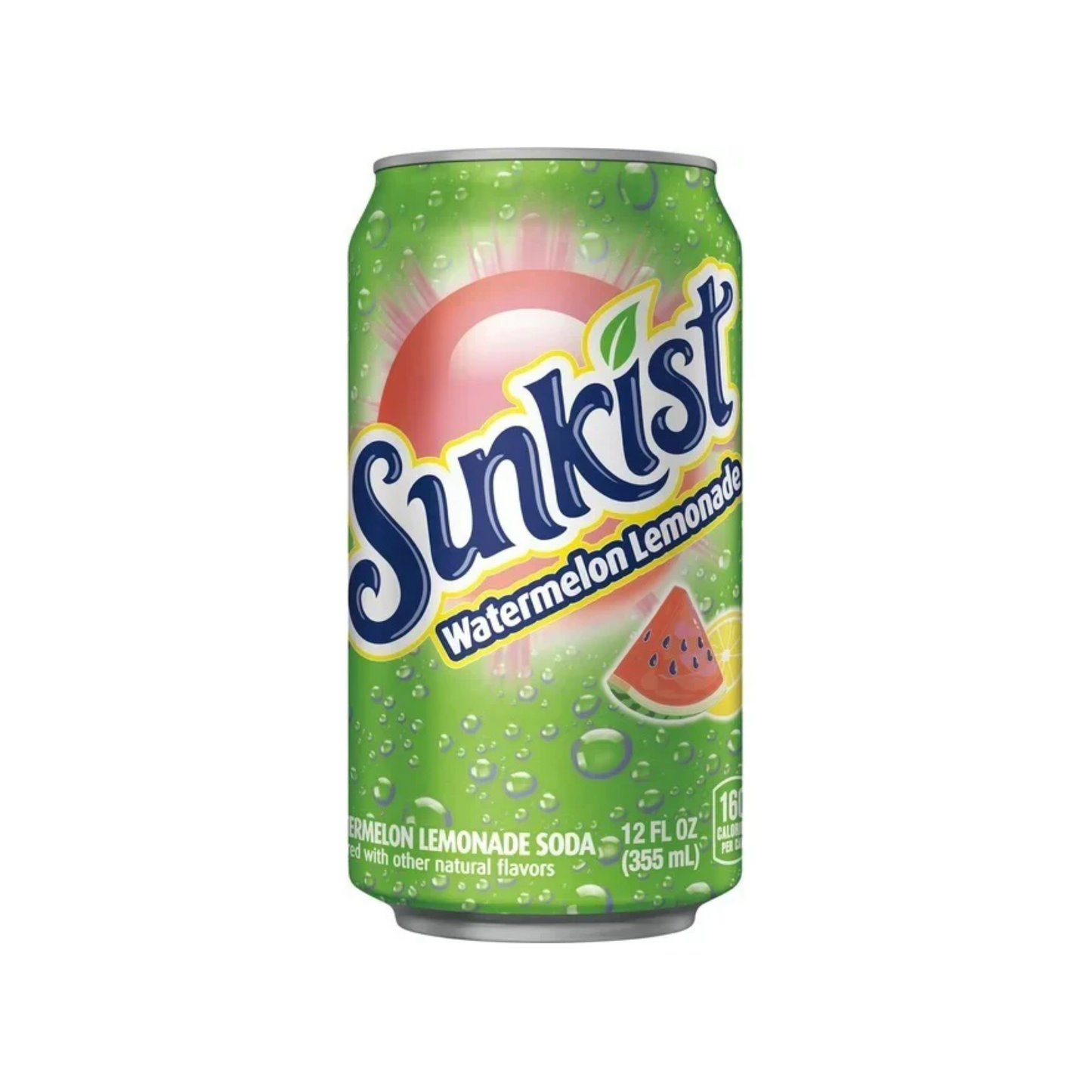 Sunkist Watermelon Lemonade Can 12 Oz - 12 Pack